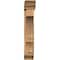 Ekena Millwork Balboa Traditional Smooth Bracket w/ Offset Brace, Western Red Cedar, 7 1/2"W x 32"D x 44"H BKT0806X32X44BOA01SWR - alternate 2
